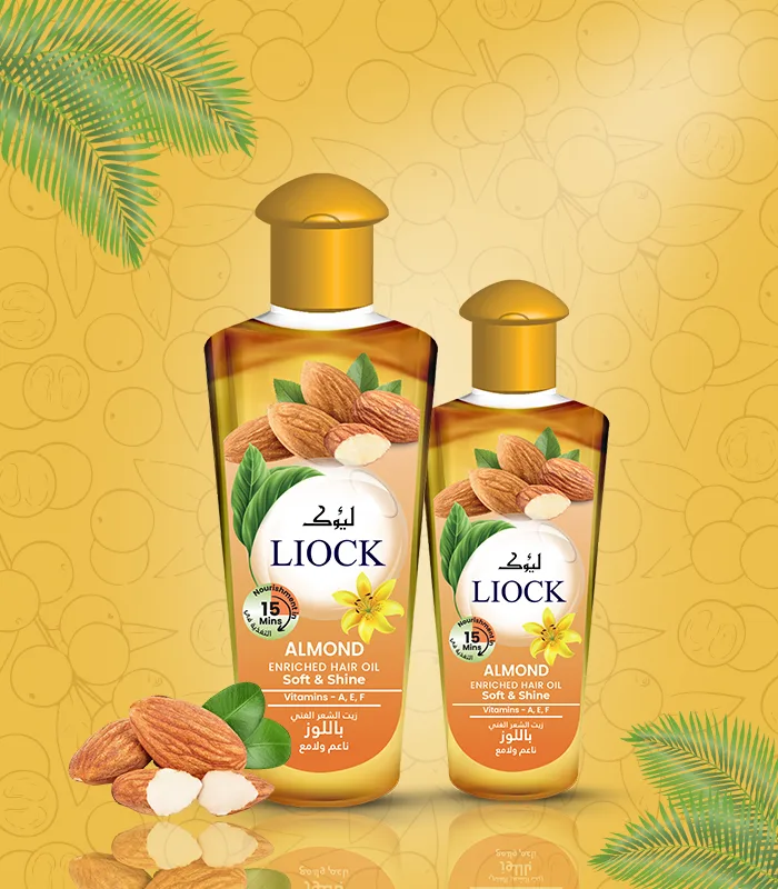 Almond Hair Oil 100ML - Liock Pakistan