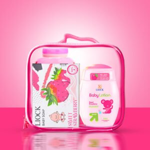 Baby Pouch 'Sweet Strawberry' "4-PCS"