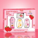 Baby Gift Box 'Sweet Strawberry' "4-Pcs"