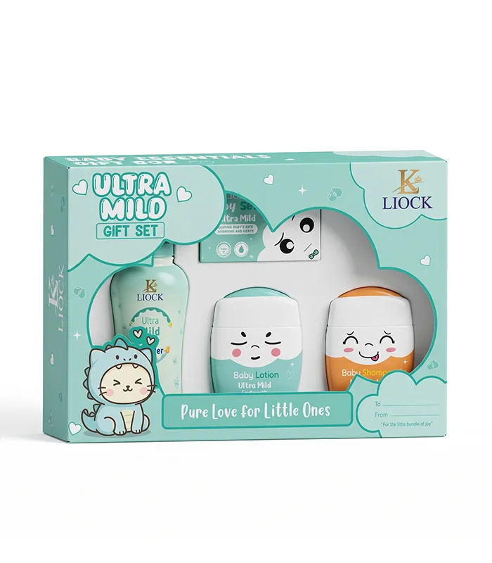 Baby Gift Box 'Ultra Mild' "4Pcs" - Liock Pakistan