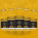 Liock 24k Gold Facial kit (5 Steps) Set.