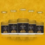 Liock 24k Gold Facial kit (5 Steps) Set.