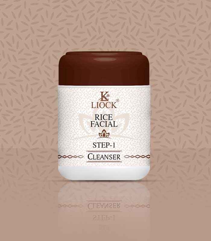 Rice-faciall-step1 Liock Rice Facial kit Steps. - Image 1