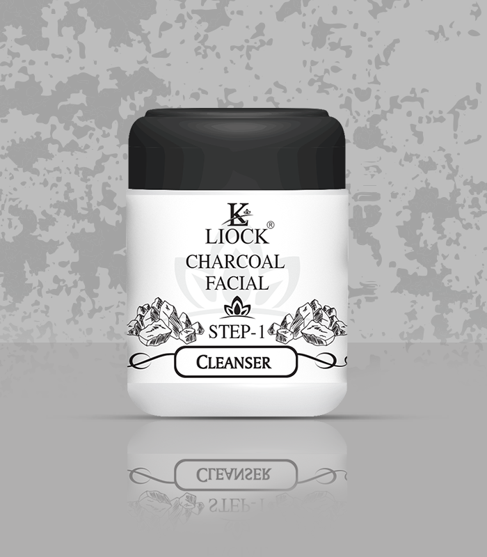 char-coal-facial-all-step.1 Liock Charcoal Facial kit Steps. - Image 1