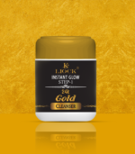 Liock 24k Gold Facial Kit Steps
