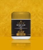 Liock 24k Gold Facial Kit Steps