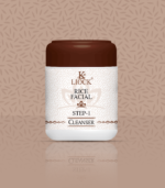 Liock Rice Facial  kit Steps.